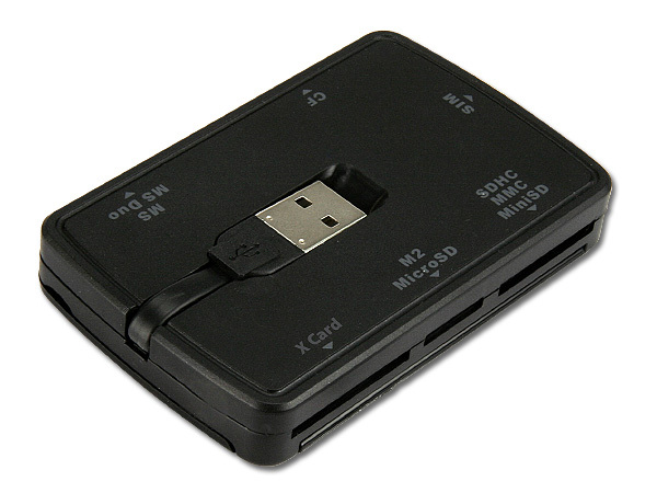 LECTEUR DE CARTES MEMOIRE USB 2.0 HE623B