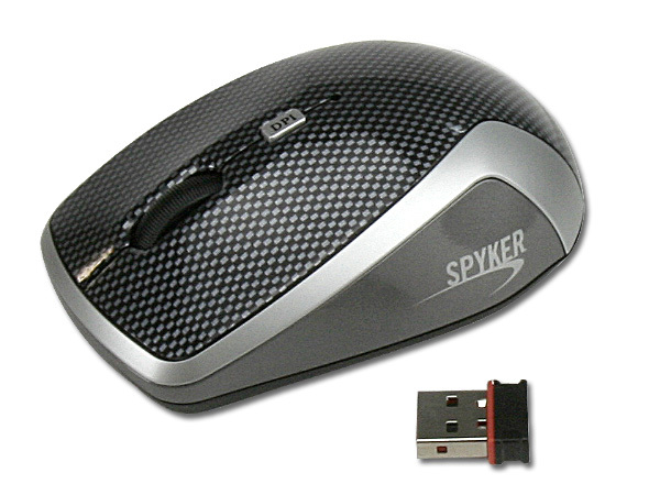 SOURIS OPTIQUE SANS FIL USB BD-9409G-BK-CAR