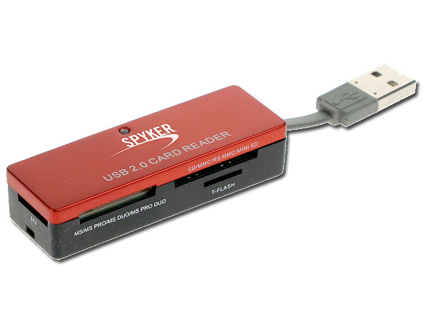 MINI LECTEUR DE CARTES MEMOIRES USB v2.0 C04