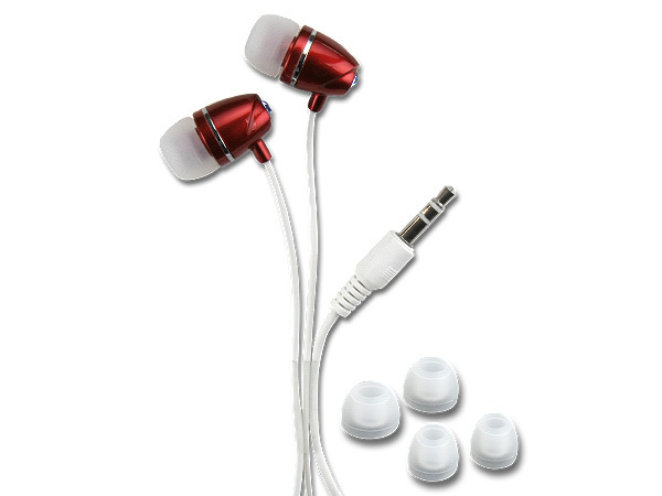 ECOUTEUR STEREO INTRA-AURICULAIRE AL151-RED