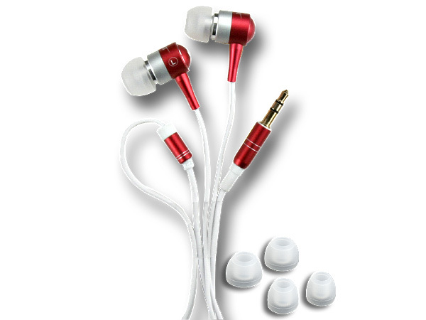 ECOUTEUR STEREO INTRA-AURICULAIRE AL15-RED